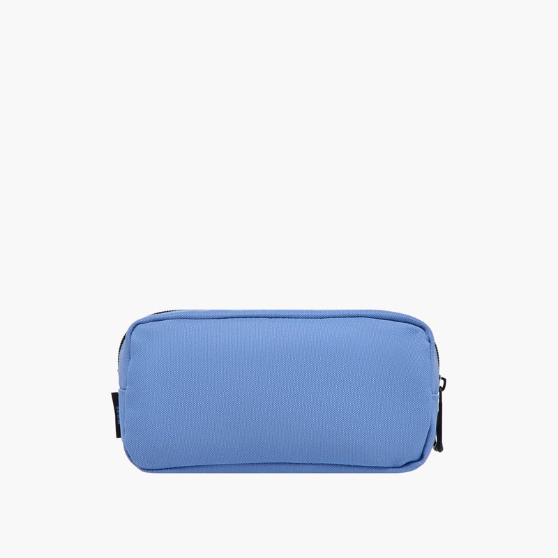 Must Pencil Case-Sustainable-2 Cmprt-1.10L (Rpet Pu) Blue \ 20X6X9 - Image 3